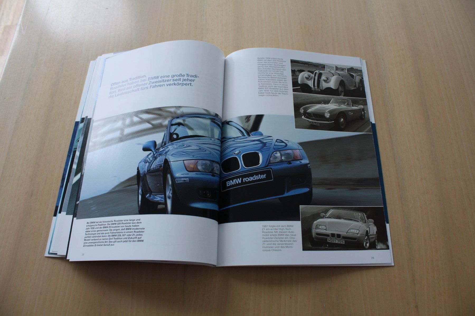 BMW Dokumente: BMW Z3 Roadster Prospekt 1998 – Gebraucht aus Wikon von erwin400 7