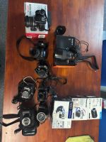 Lot an Fotocameras und Objektiven