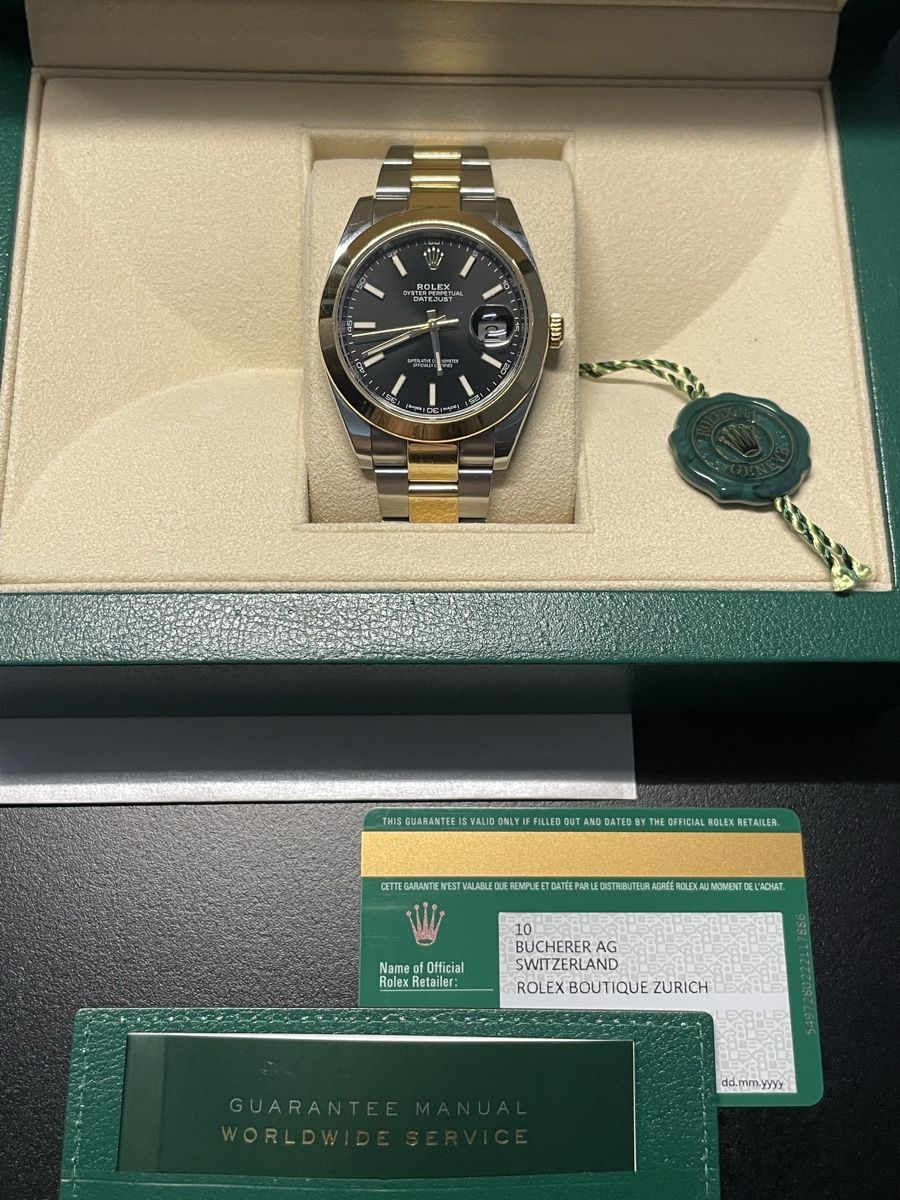 Rolex Orologi: Rolex Datejust 41 Bicolor, Full Set – Usato da Basel venduto da Bsboarder 1
