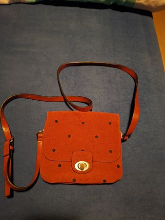 Sac bandoulière Esprit rouge bordeaux