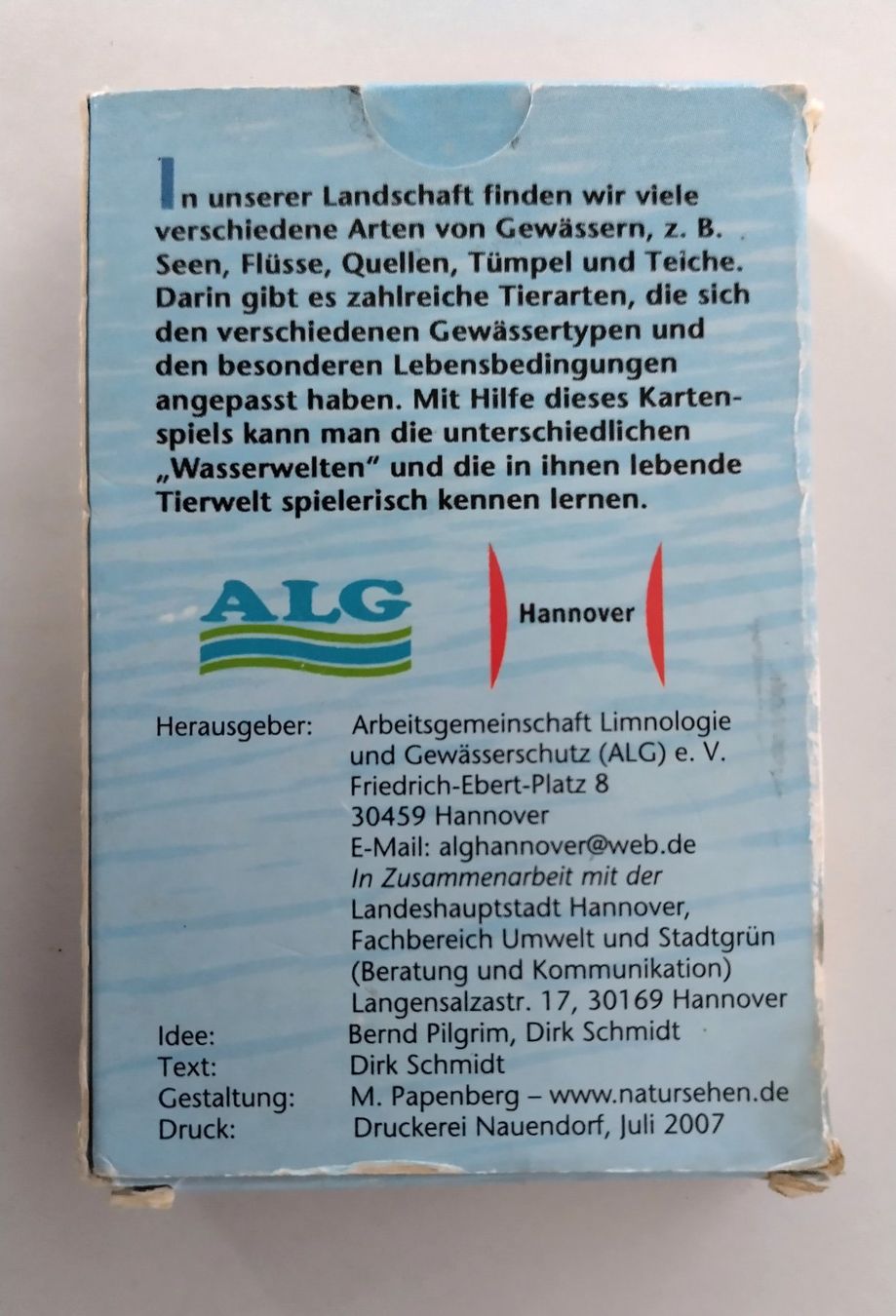 Giochi: Wasserwelten Quartett + Schwarzer Peter / Wassertiere  Heft – Usato da Bellach venduto da JingleJerry 2