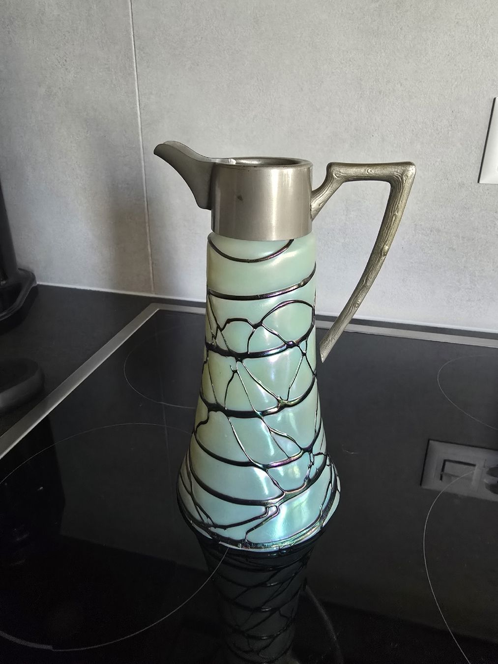 Carafes: Jugendstil Karaffe – Défectueux à Sion par ericek 1