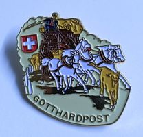 Pin Gotthardpost mit schöner Kutsche