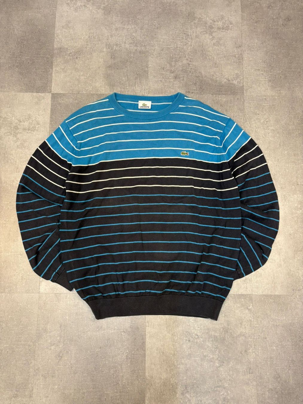 Lacoste Maglioni & Felpe: Lacoste Sweater gestreift - Grösse L – Nuovo (secondo la descrizione) da Werdenberg venduto da hase.vintage