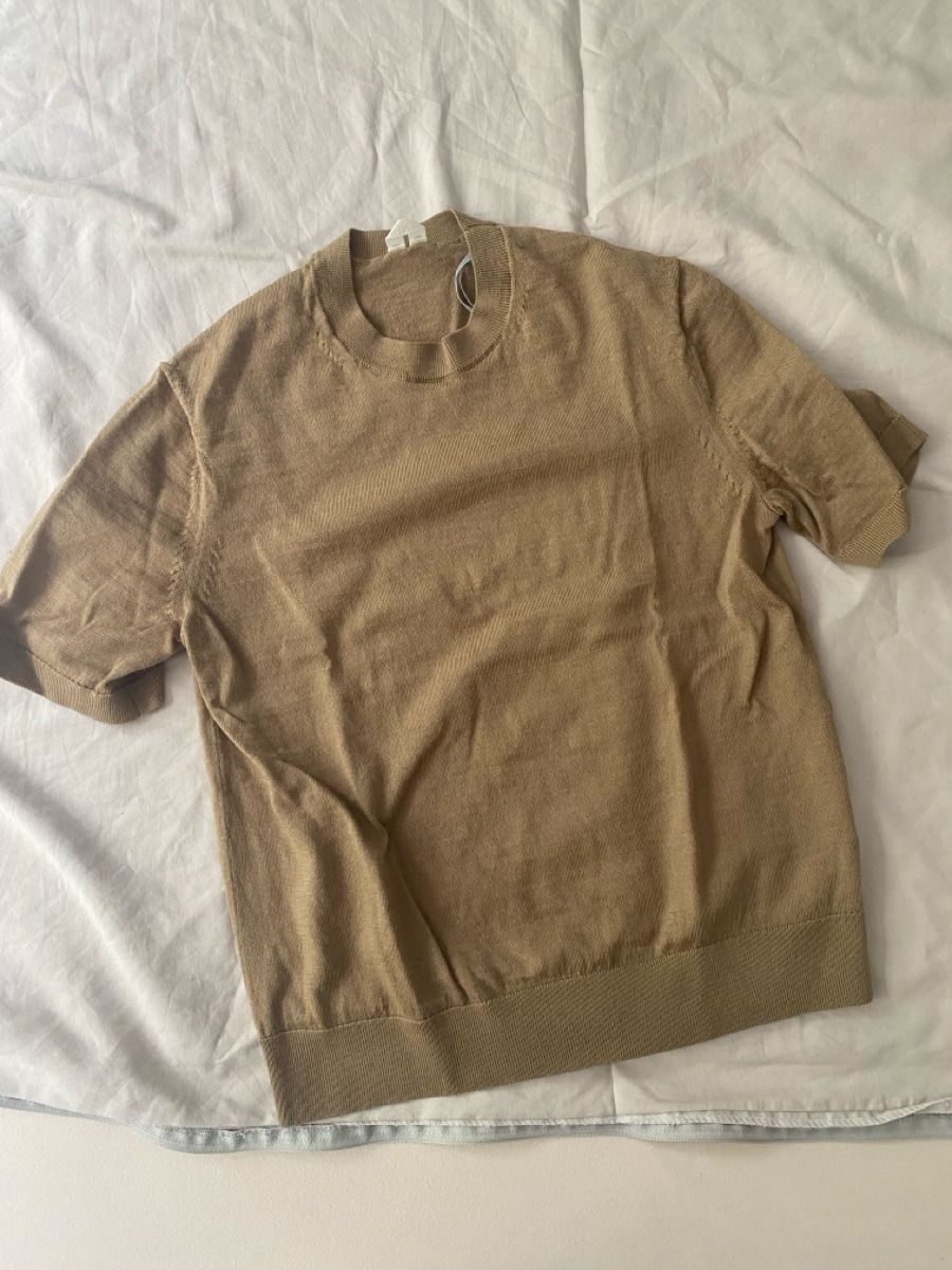 Arket T-shirt: ARKET Strick T-Shirt, Grösse XXS – Usato da Widen venduto da juinl
