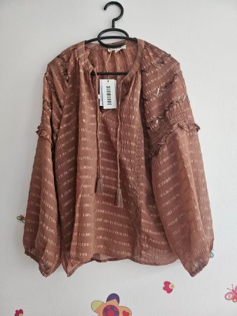 Chemisier Slowlove XL neuf, couleur bronze, parfait été