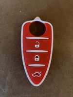 Ersatzgummi für Schlüsselcover Tastengummi Alfa rot-weiss
