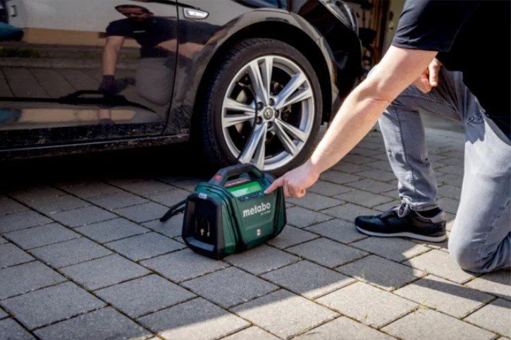 Metabo Compressori: Metabo Akku- Kompressor AK 18 Multi – Nuovo e nell'imballaggio originale da Mönthal venduto da Maschinenhaus 2