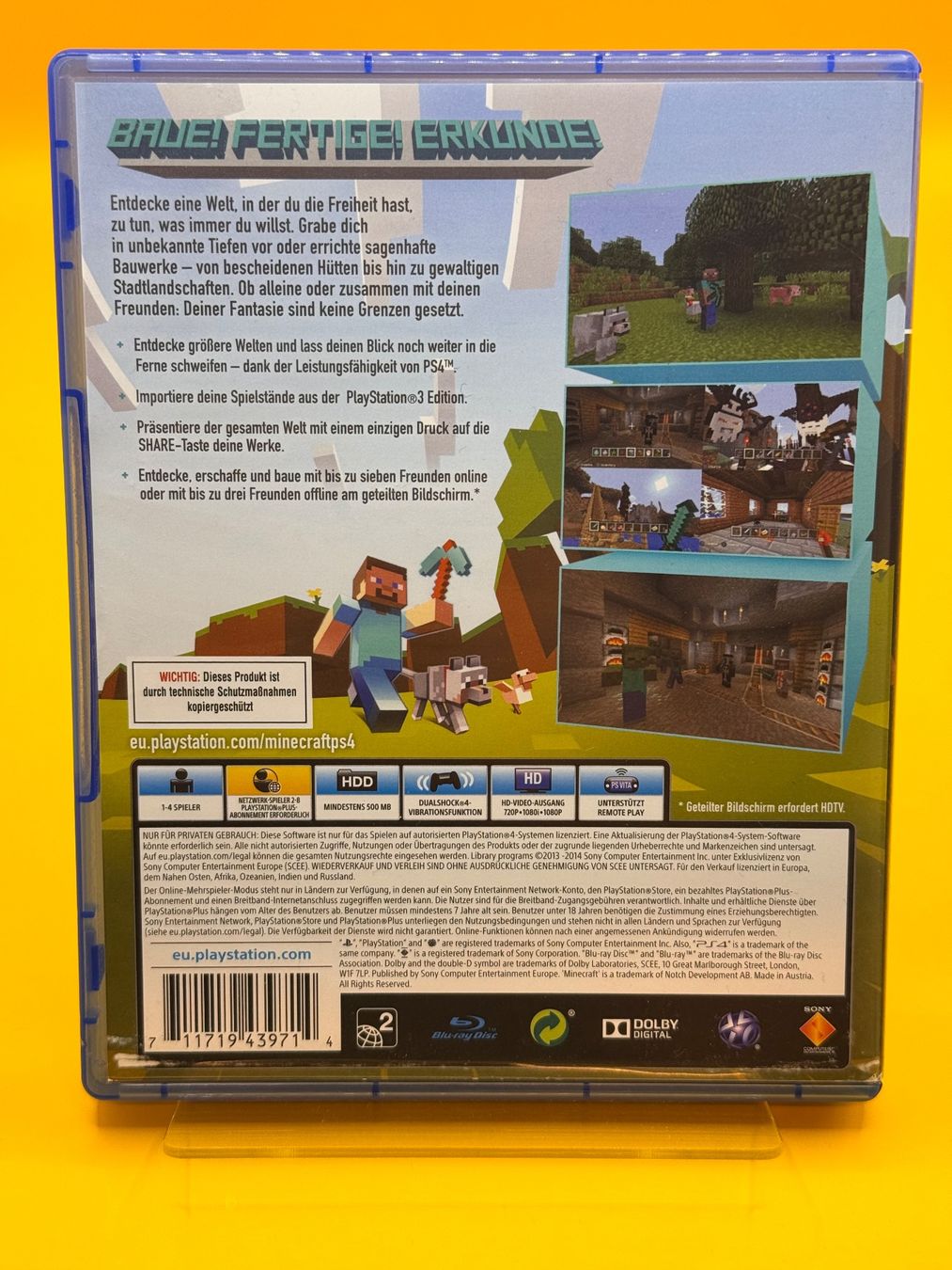 Sony Spiele: Minecraft Playstation 4 Edition – Gebraucht aus Oberwil b. Zug von silver2024 1