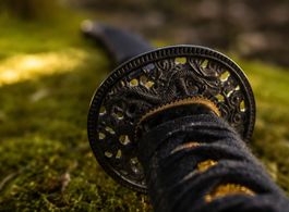 Dekoratives Schwert Katana Black Dragon