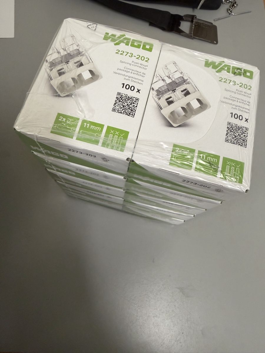 Wago Componenti elettronici: Wago klemmen neu  – Nuovo e nell'imballaggio originale da Zürich venduto da papaplatte