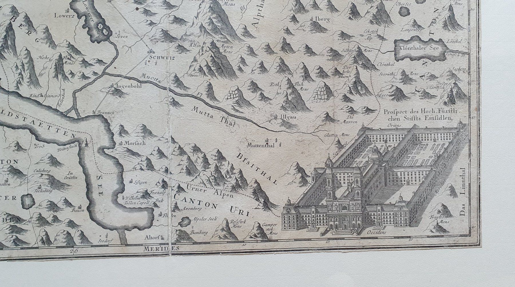 Cartine & Atlanti: Antike Landkarte Schweiz 1767 – Usato da Kreuzlingen venduto da Rschweiz1 4