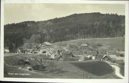 Gruss aus EGGISTEIN gel. 1929 Feldpost nach Wildberg ZH