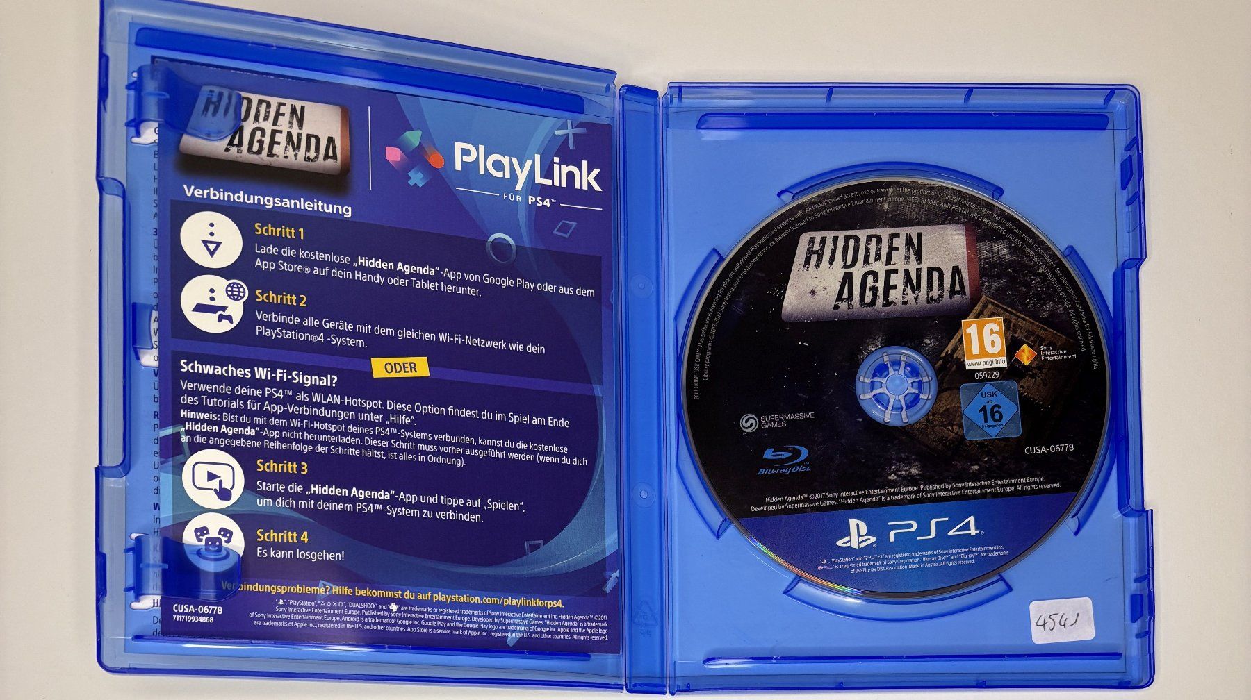 Giochi: PS4 - Hidden Agenda – Usato da Allschwil venduto da Bullach 1