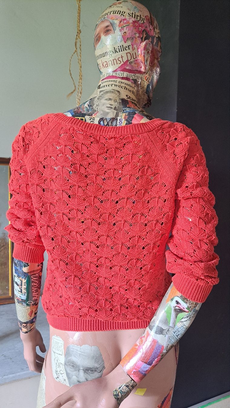Zara Pulls & Sweat-shirts: ZARA KNIT Lochstrick Pullover Pulli S 36 38  – D'occasion à Mollis par Fauchi99 3