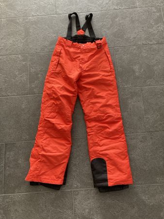 Skihose Crivit orange Grösse 146/152 