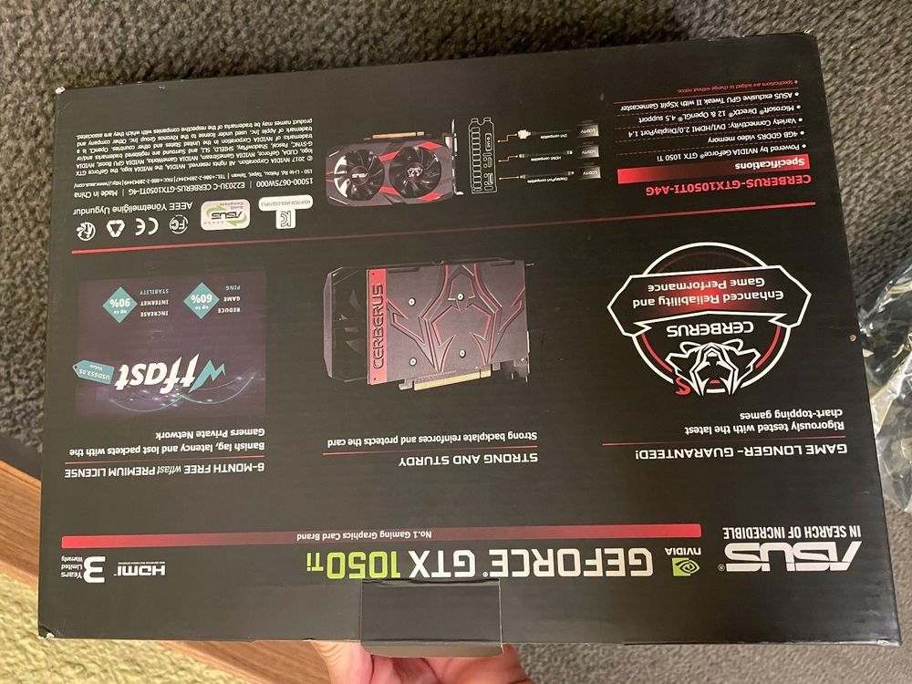 Nvidia GTX 1050ti Cerberus OG4 | Kaufen auf Ricardo