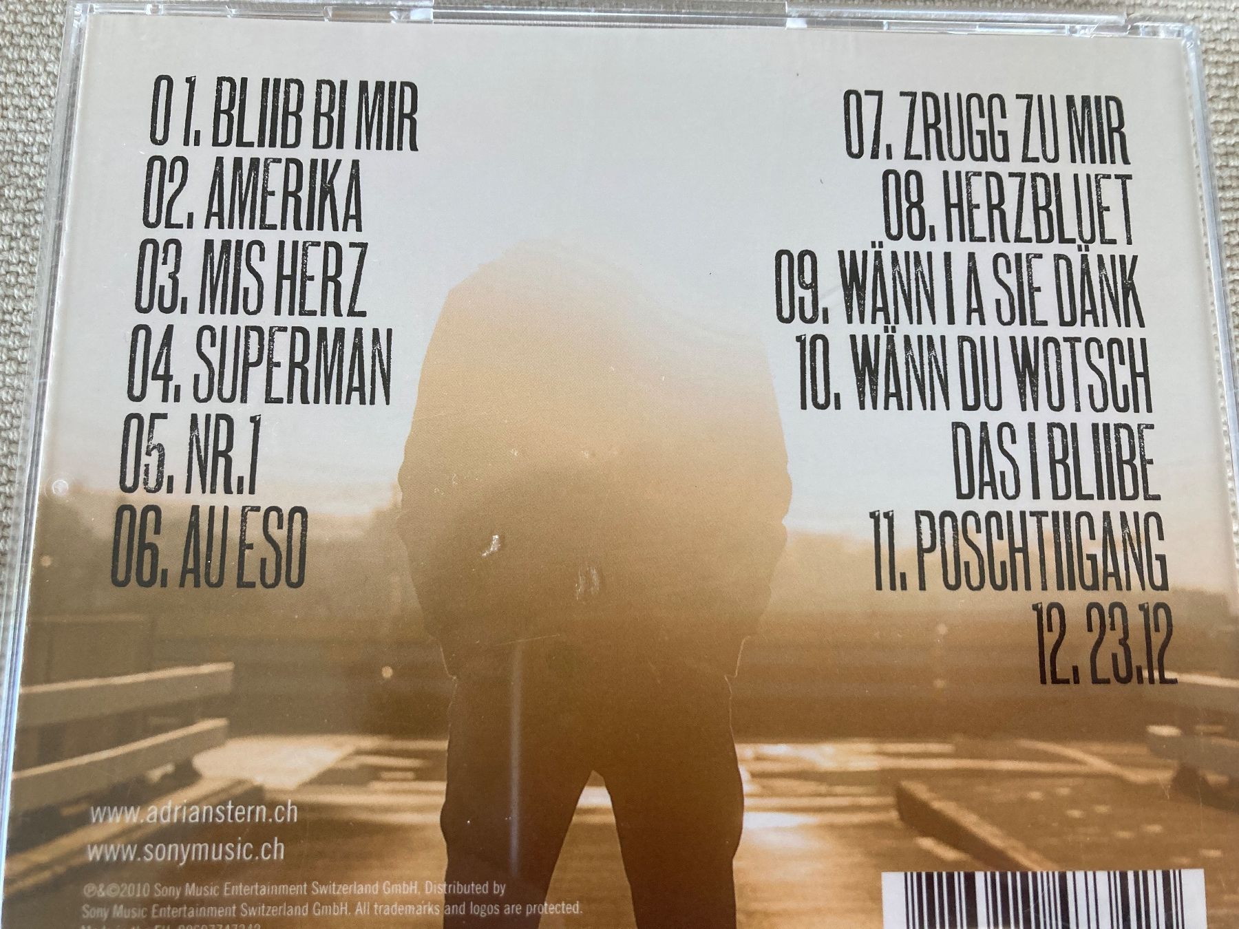 CD: CD,  Adrian Stern, Herz – Usato da Baden venduto da Yoyo1 1