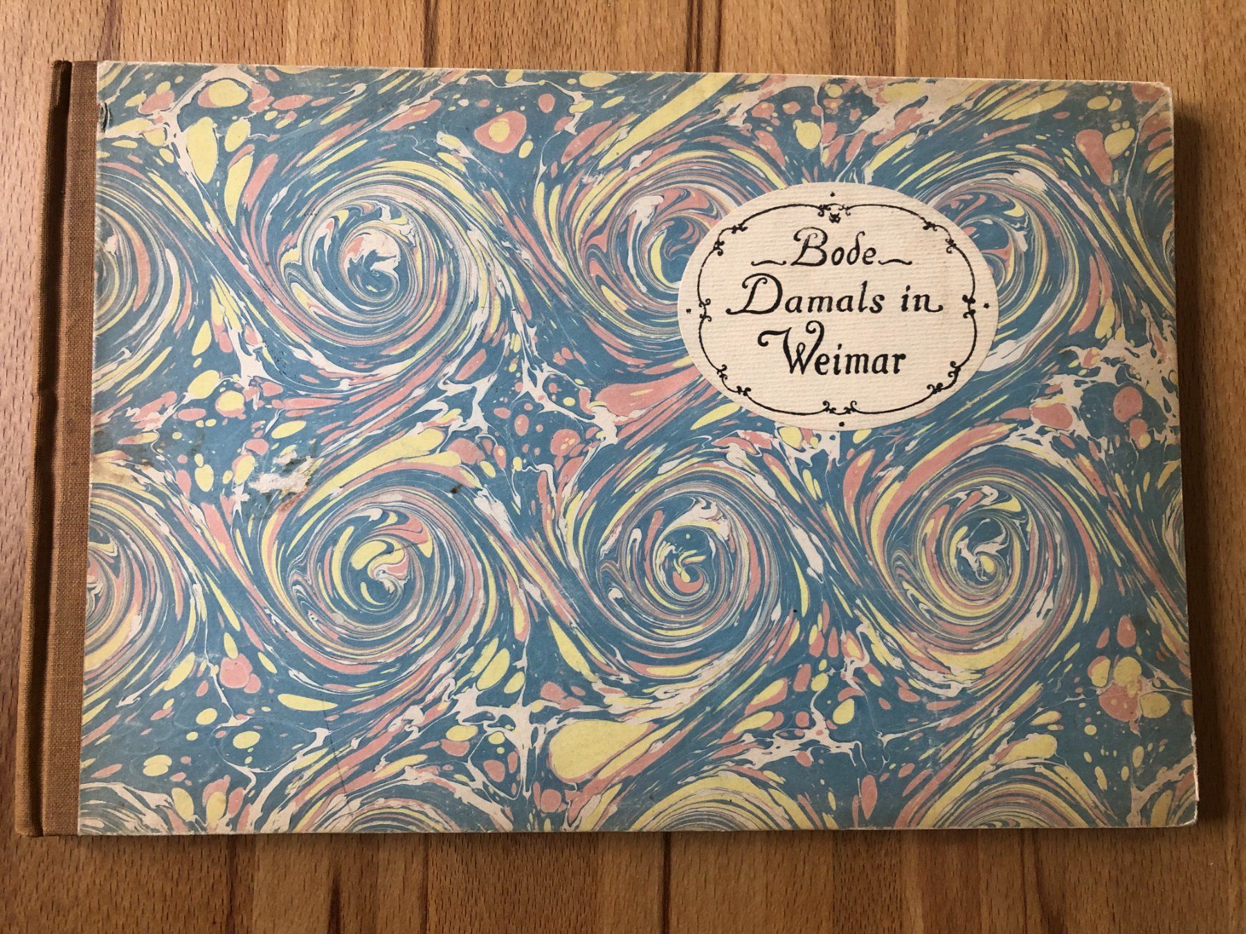 Libri: Bode: Damals in Weimar Antik von 1922 – Usato da Basel venduto da sebmac