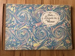 Bode: Damals in Weimar Antik von 1922