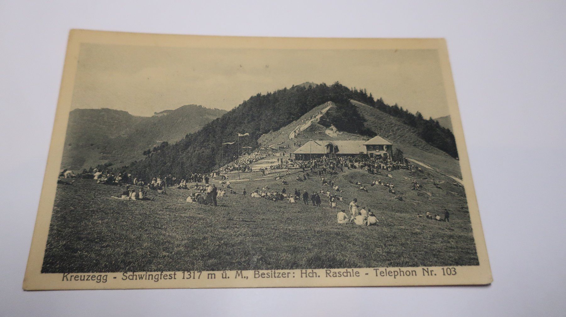 Cartes postales: Kreuzegg - Schwingfest  1925 – D'occasion à Cormoret par Pascalll2001 1