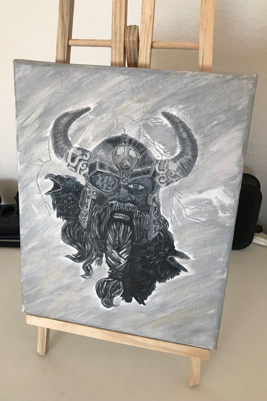 Dipinti: Bild Viking Odin Gott – Nuovo (secondo la descrizione) da Oberwil BL venduto da scorpio70
