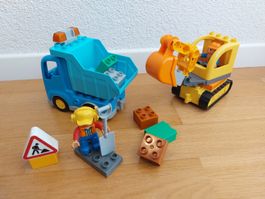 LEGO Duplo 10812 Bagger und Lastwagen (Laster, Baustelle)