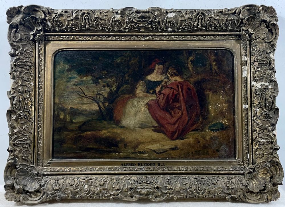 Alfred W. Elmore (18151881) grosses Gemälde Kaufen auf Ricardo