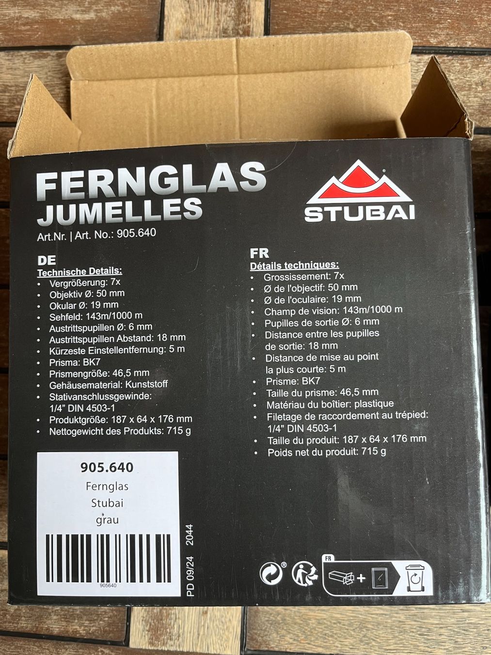 Feldstecher: TOP Fernglas Stubai 7 x 50 – Neu (gemäss Beschreibung) aus Oberwil BL von BebbiButton 1