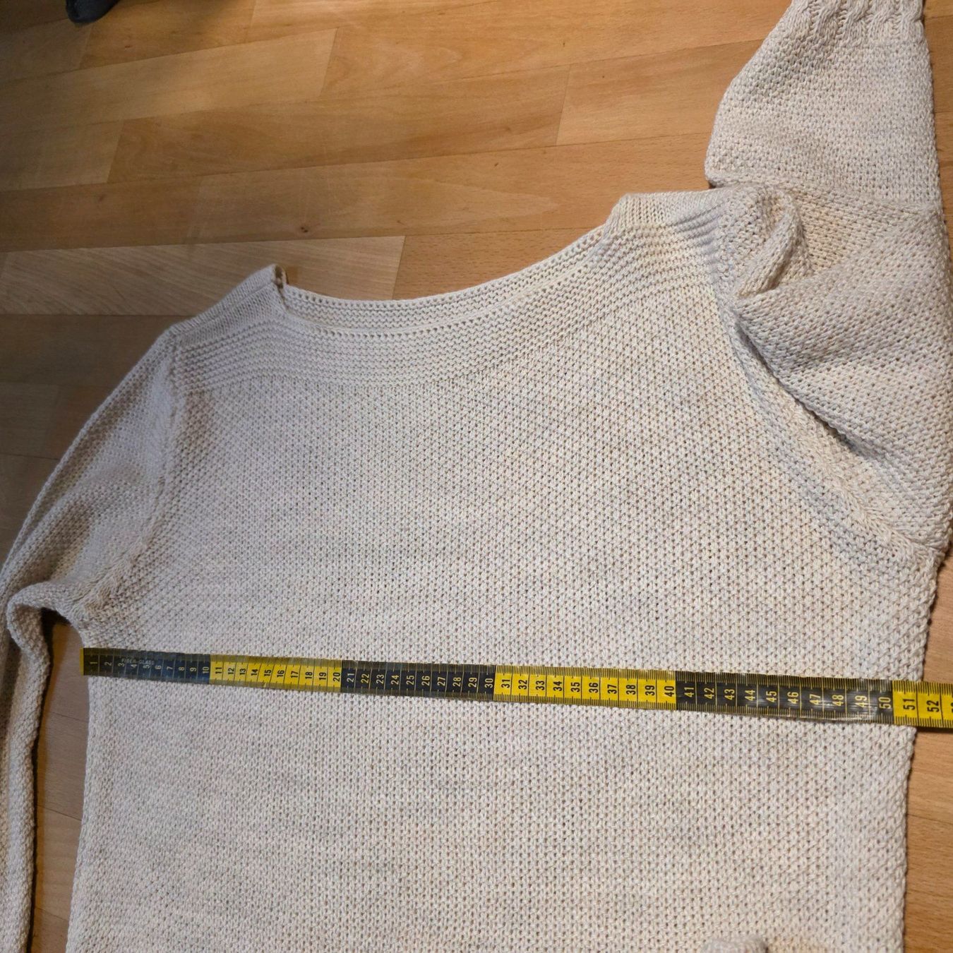 Pulls & Sweat-shirts: Damen Strickpullover Beige Creme Gr. M Zopfmuster – D'occasion à Wald ZH par CapLux 4