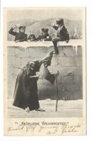Fröhliche Weihnachten - Kinder - Nikolaus - Schneebälle 1908