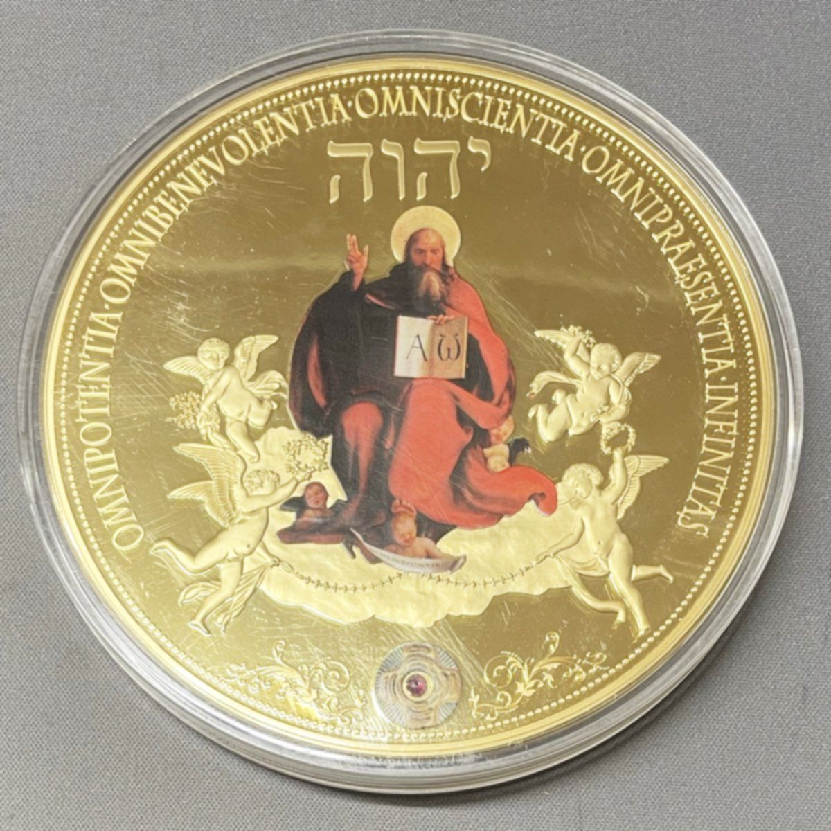Medaglie: Vatican, Médaille, Trinitas  Omnipotence – Nuovo e nell'imballaggio originale da Martigny venduto da Numis-World