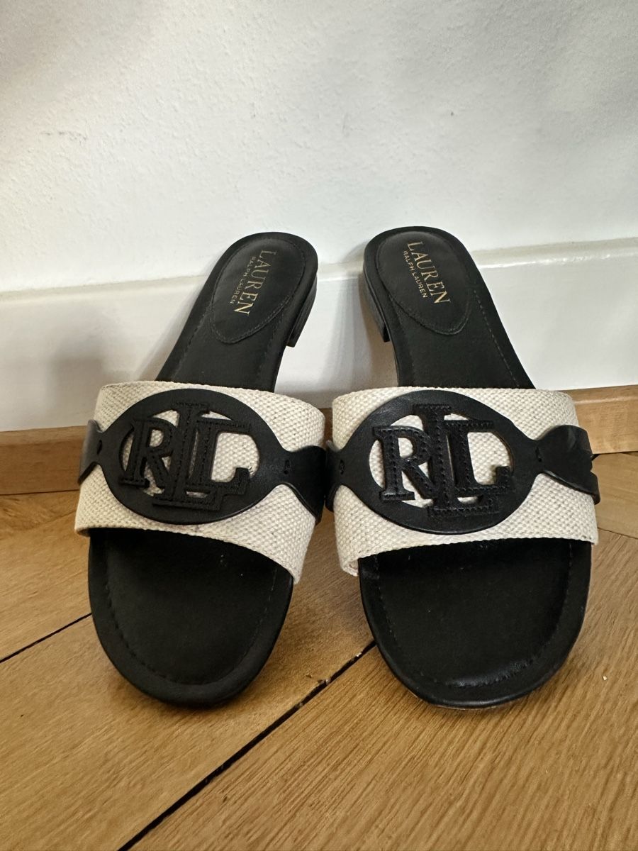 Ralph Lauren Damenschuhe: Ralph Lauren slides  – Gebraucht aus Basel von nef_f2x2 7