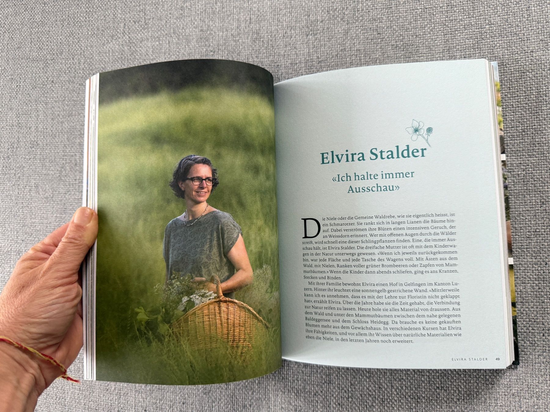Libri: Die schönsten Wald- und Wiesensträusse Seraina Kobler – Usato da Ennetbaden venduto da mapa05 7