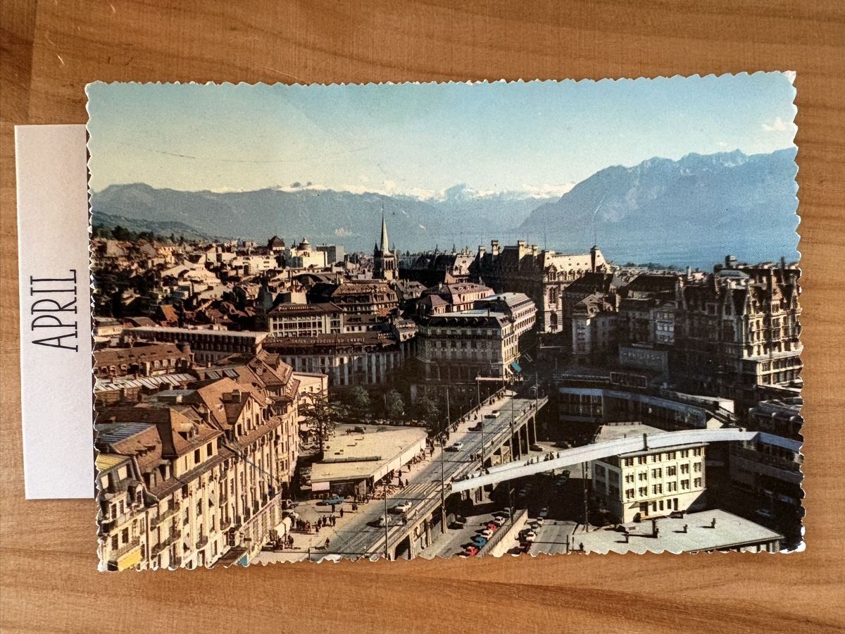 Ansichtskarten: AK von Lausanne – Gebraucht aus Rümlang von Kartenpost1