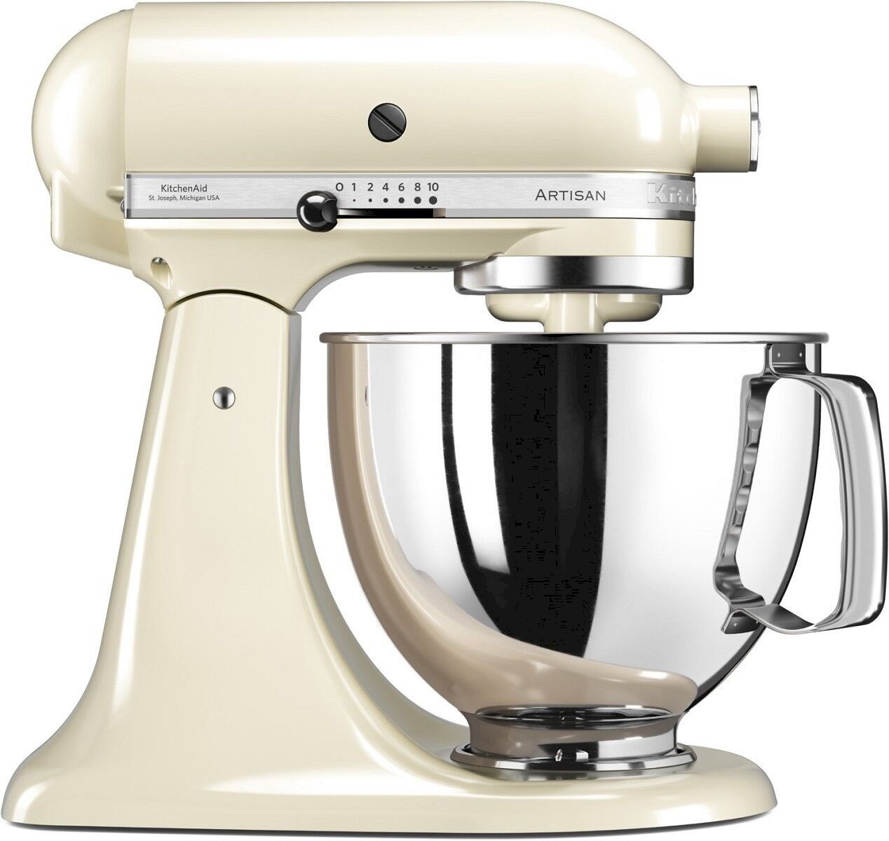Elettrodomestici da cucina: KitchenAid Artisan 4,7 L Creme – Nuovo e nell'imballaggio originale da Bottighofen venduto da zaap 1