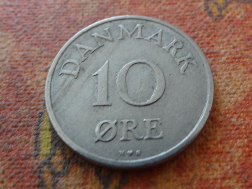 Toutes les monnaies: DANEMARK  10  Ore  1952 – D'occasion à Romanel-sur-Lausanne par Swift13 1