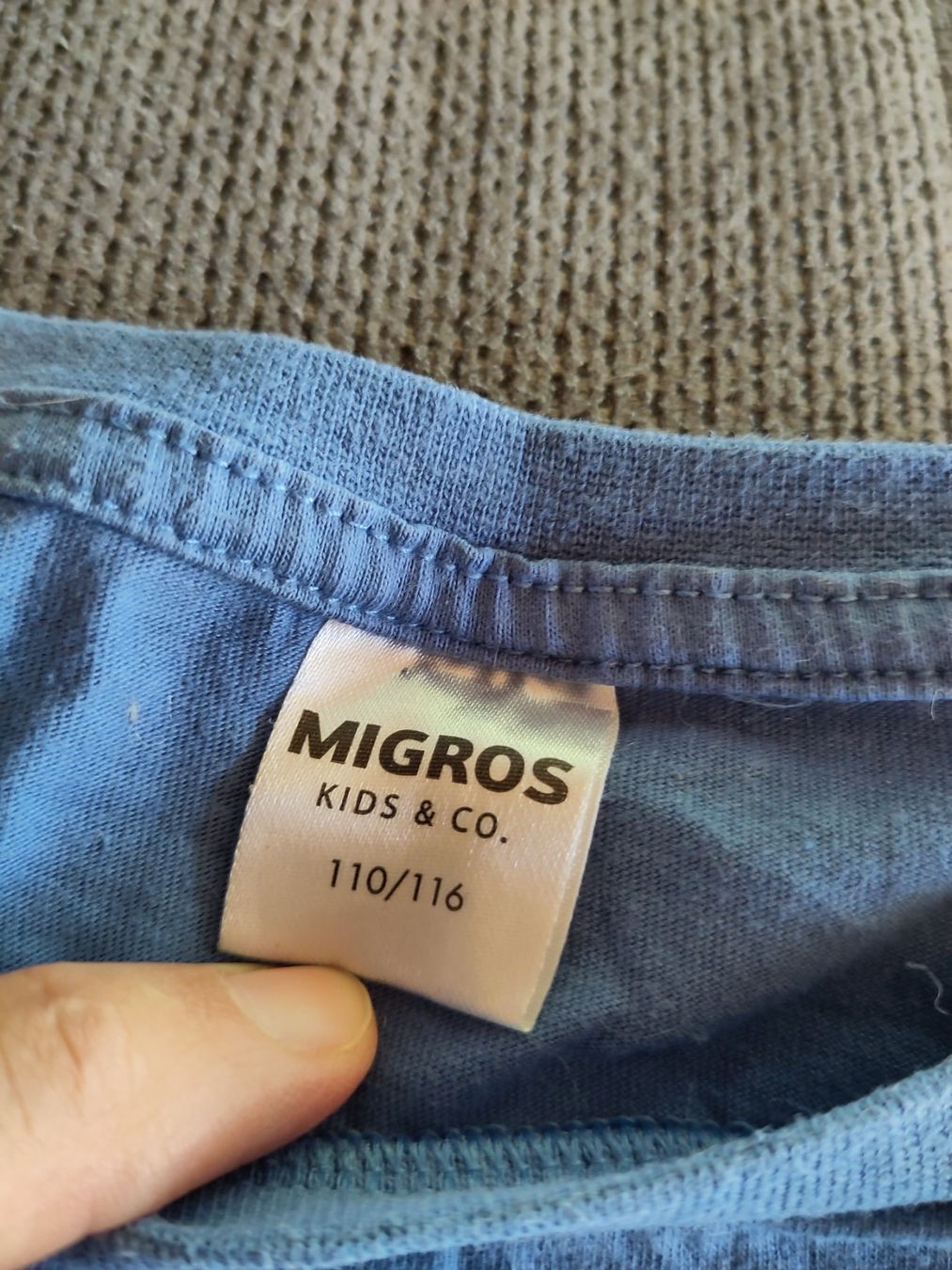 Migros Pigiama & Simili: Pyjama Dino lang 110/116 Baumwolle – Usato da Romont FR venduto da may_x6gf 3