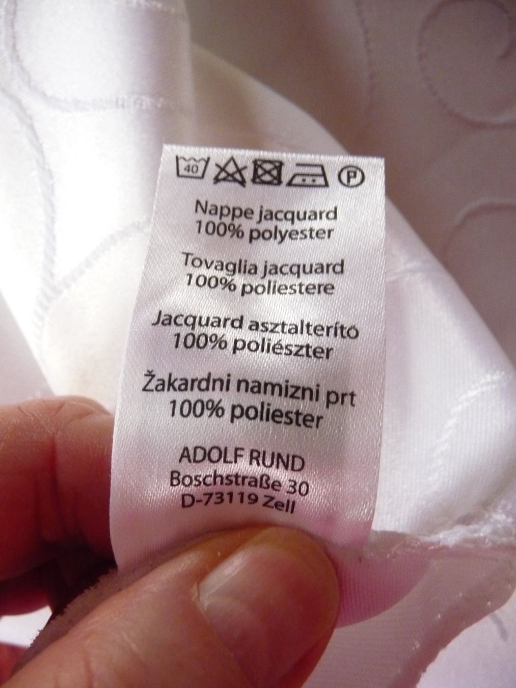 Altra biancheria da tavola: runde Tischdecke 160cm. NEU – Nuovo (secondo la descrizione) da Kirchberg BE venduto da lavendel02 3