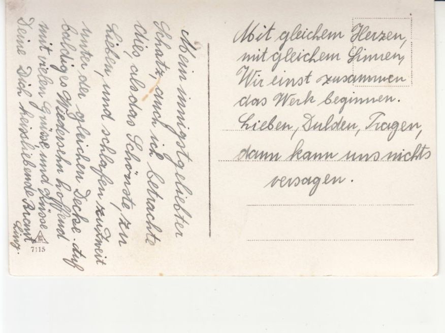 Cartoline postali: Kitschkarte ca. 1920 – Usato da Bürglen TG venduto da StampGraf 1