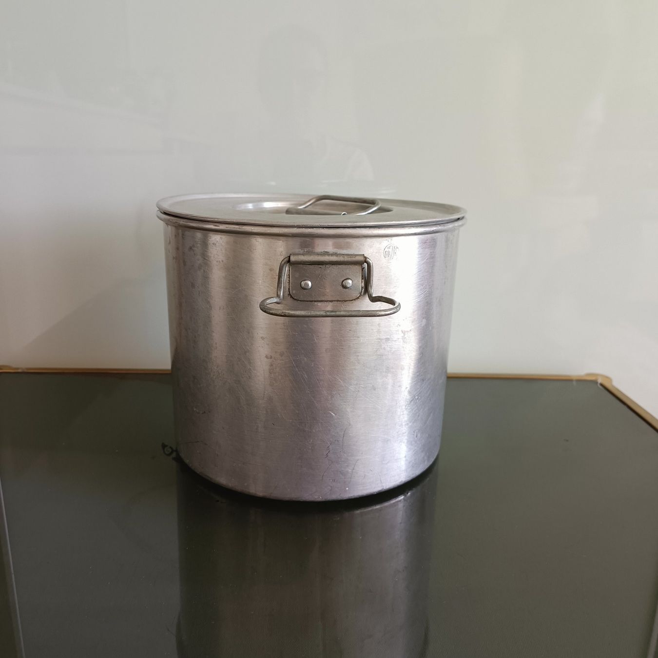 Pentole: Grosser Alutopf mit Deckel Vintage Einmachtopf – Usato da Birr venduto da dem_9xtm 1