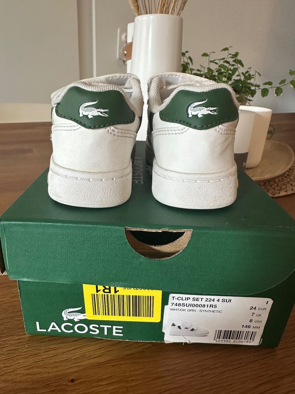 Lacoste Scarpe per ragazzi: Sneakers Lacoste Gr.24💚 – Usato da Zürich venduto da JuliaSp 2