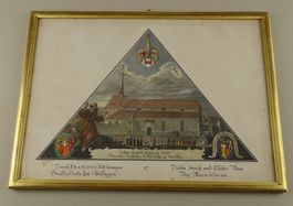 KLOSTER MARIA IN DER AU, LITHOGRAPHIE