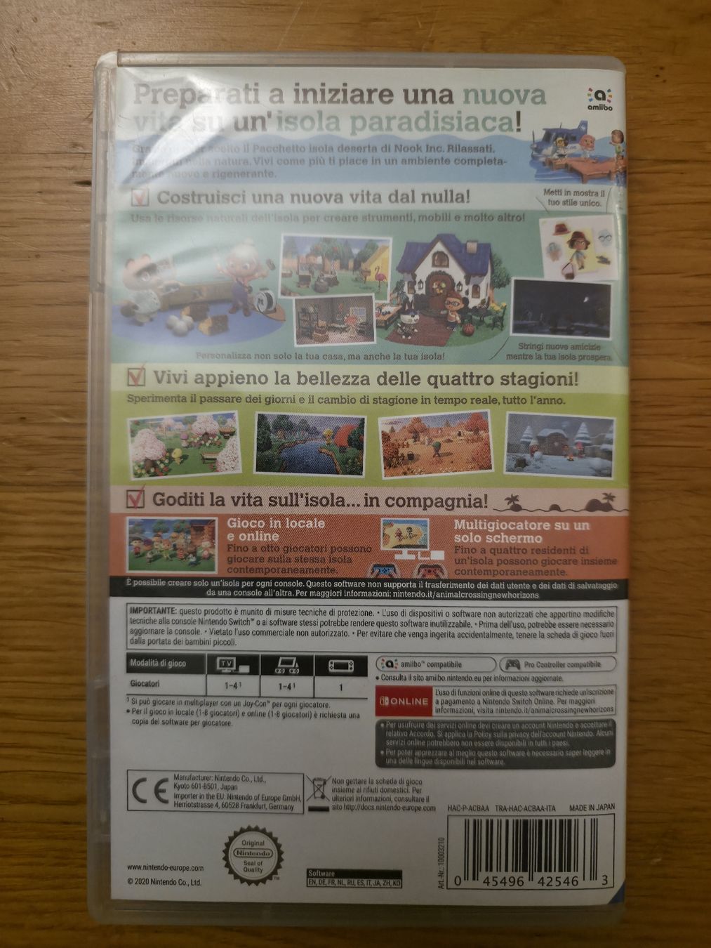 Nintendo Giochi: Animal Crossing - Nintendo Switch  – Usato da Zürich venduto da jabo22 1