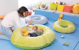 Coussin Pouf Wesco pour enfant