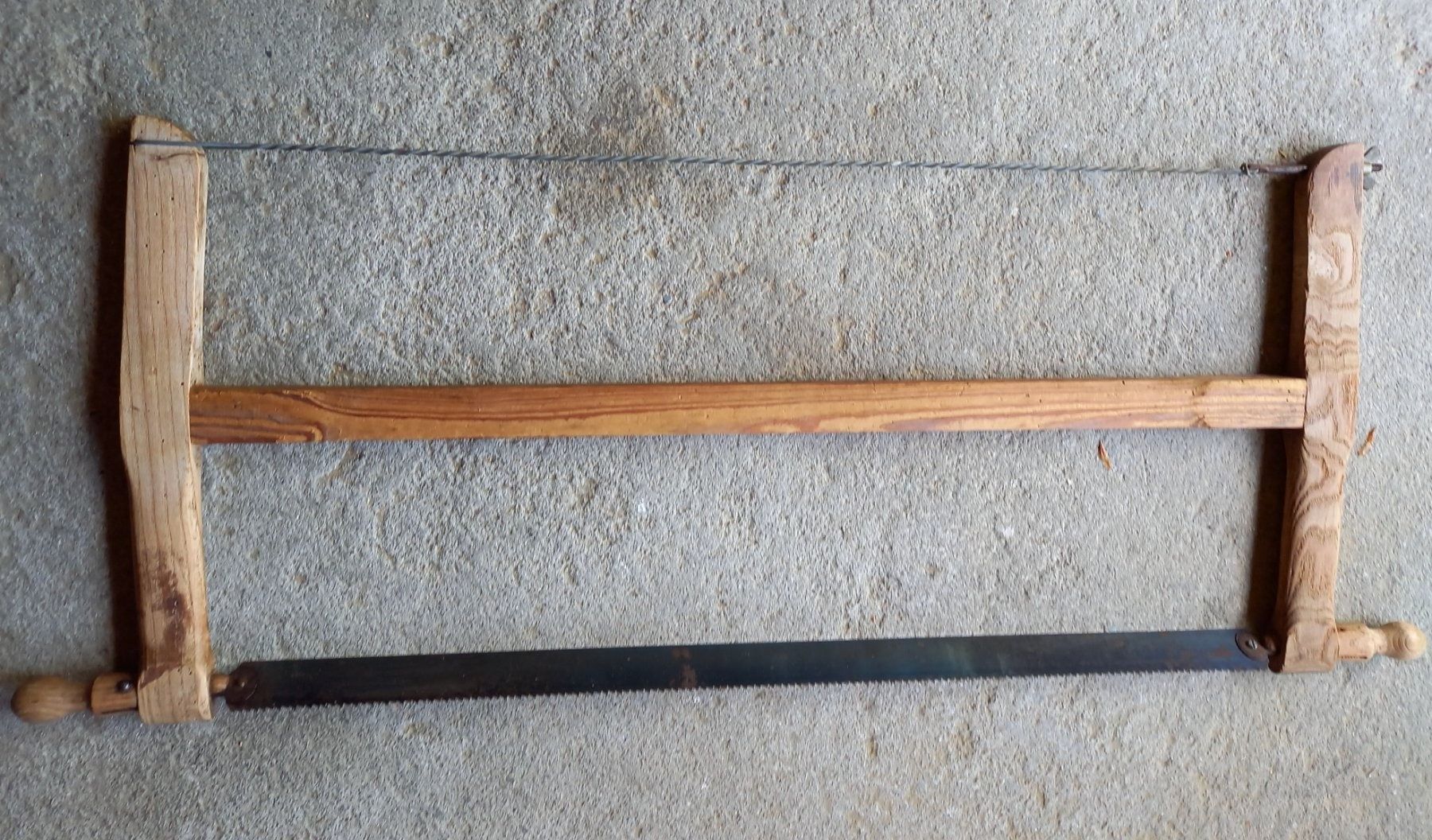 Seghe: Schöne Holz-SÄGE,  alt – Usato da Marbach LU venduto da Ilrebo 1