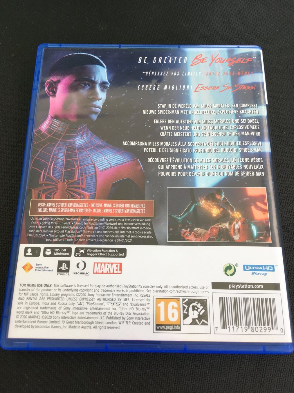 Sony Giochi: Spider-Man Miles Morales - PS5 / Playstation 5 – Usato da St.Gallen venduto da Punktchen01 1