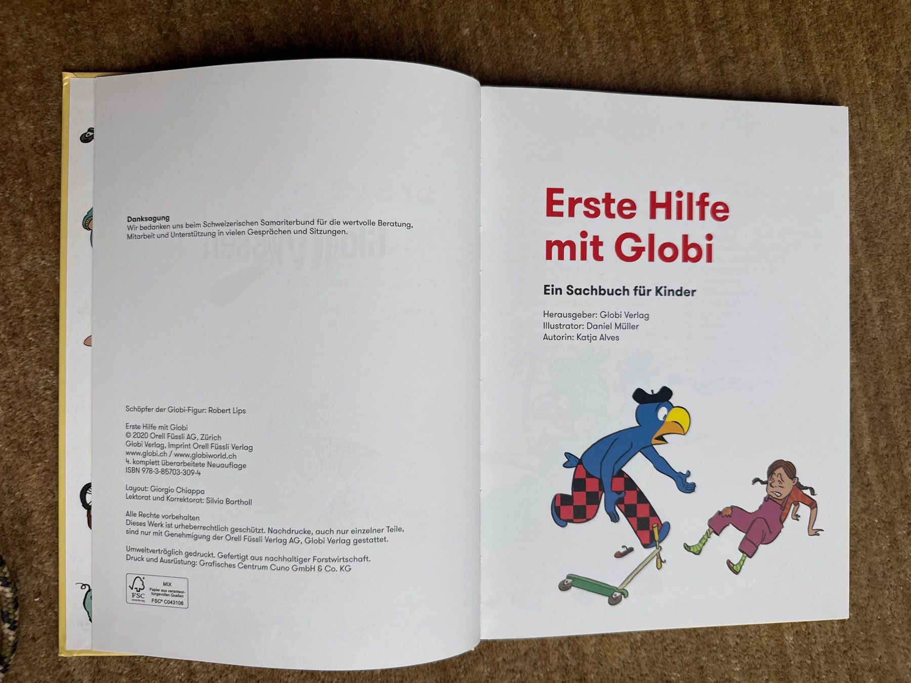 Livres: Globi - Erste Hilfe mit Globi - Sachbuch – Neuf (Voir description) à Aarau par Kilauea 1