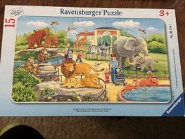 Ravensburger Puzzle Ausflug in den Zoo 15 Teile