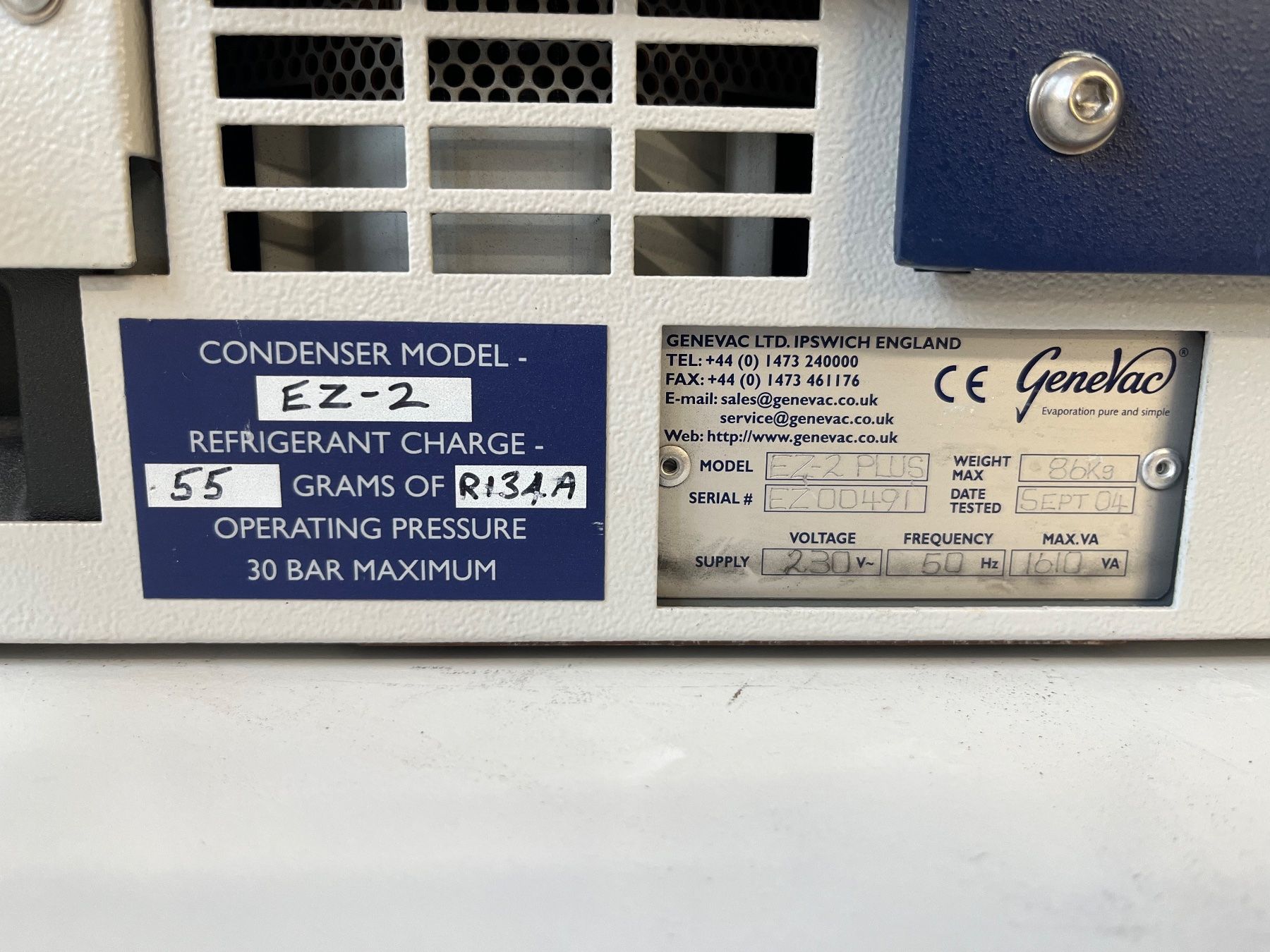 Laborzubehör: Gene Vac EZ-2 Plus Personal Evaporator – Gebraucht aus Niederdorf von LeptonAG_Labor 4